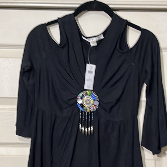 Boston Proper Center Detail Cs Top. Size-S.  New with Tags. - Picture 2 of 7